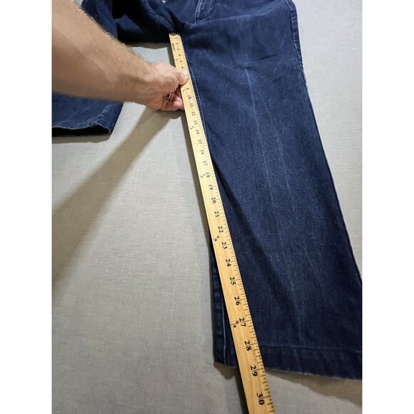 Vintage 90s Guess Jeans Mens 32x29 Dark‎ Wash Classic USA George Marciano. - Picture 8 of 11